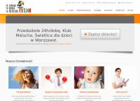 Strona internetowa z Integracyjne Przedszkole Tukan