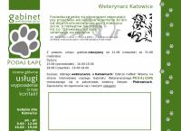 "podaj Łapę" Gabinet Weterynaryjny Lek. Wet. Aleksandra Ciupek