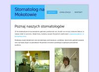 Strona internetowa z Przychodnia Stomatologiczna Chocimska