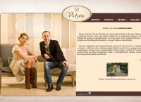 Strona internetowa z Victoria Clinic