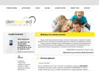Strona internetowa z Denteamed - Stomatologia - chirurgia stomatologiczna - protetyka
