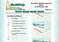 Strona internetowa z Medi Diab S.j.