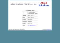 Allied Solutions Poland Sp. Z O.o.