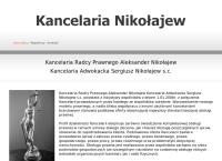 Nikołajew Aleksander Nikołajew Sergiusz S.c Kancelaria Radcy Prawnego