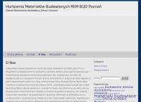 Strona internetowa z Hurtownia Materiałów Budowlanych - Zakład Remontowo Budowlany Janusz Ceranka