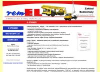 Strona internetowa z Remel