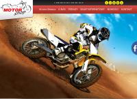 Strona internetowa z Motor-Shop Radom Motocykle, Skutery,Quady. Barton,Kymco .Używane motocykle Harley Davidson