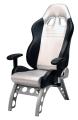 Fotel biurowy GT TV - srebrny