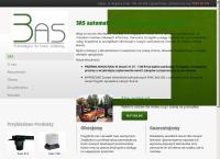 Strona internetowa z 3AS Automatyka do bram, szlabany