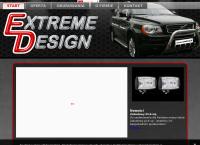 Strona internetowa z Extreme Design