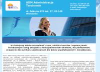 Strona internetowa z ADM Andrzej Dziewulak - Zarządzanie i Administrowanie Nieruchomściami
