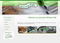 Strona internetowa z Wistan-Pak sp.zo.o.