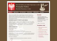 Strona internetowa z Komornik Sądowy przy Sądzie Rejonowym w Lesku Przemysław Kubica