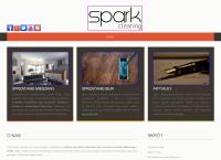 Strona internetowa z Spark Cleaning