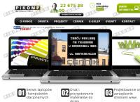 Strona internetowa z PIKOMP