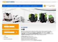 Strona internetowa z MM MULTISERWIS s.c.