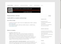 Strona internetowa z P.W. LJM Leszek Maruszczyk