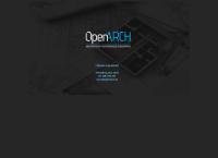 Strona internetowa z Pracownia projektowa OpenARCH