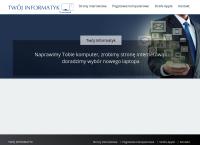 Strona internetowa z Twój Informatyk