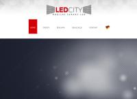 Strona internetowa z LEDCITY Mobilne Ekrany LED