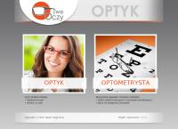 Strona internetowa z OPTYK TWOJE OCZY