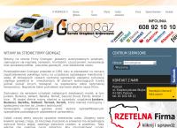 Strona internetowa z Gromgaz