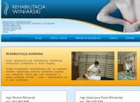 Strona internetowa z Rehabilitacja Ruda Śląska