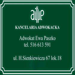 Kancelaria Adwokacka w Płocku adwokat Ewa Paszko-Jabłońska