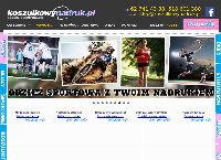 Strona internetowa z koszulkowynadruk.pl