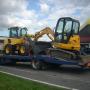 transport maszyn budowlanych