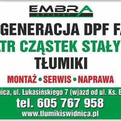 Tłumiki Czyszczenie DPF FAP Embra Świdnica