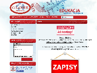 Strona internetowa z GLOBE SCHOOL Edukacja Językowo-Artystyczna