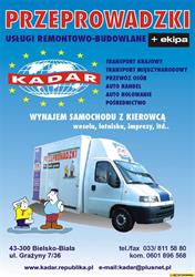 PRZEPROWADZKI F.H.U. KADAR