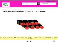 Strona internetowa z Uniforte - producent pojemników plastikowych