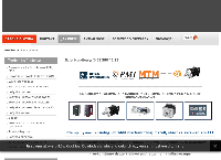 Strona internetowa z CENTRUM-CNC