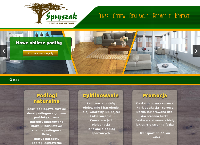 Strona internetowa z studio parkietowe spryszak