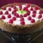 Tarta z malinami