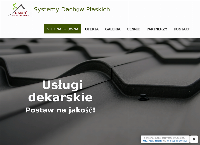 Strona internetowa z Systemy Dachów Płaskich