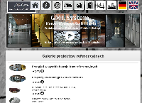 Strona internetowa z GML System