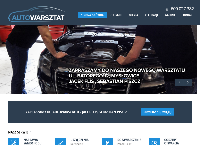 Strona internetowa z AUTOWARSZTAT