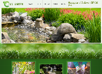 Strona internetowa z Cool Garden
