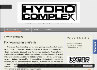 Strona internetowa z Hydro-Complex - instalacje sanitarne