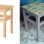 Dodane przez klienta firmy 30.01.2016 - Stołek z ikea po metamorfozie