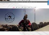 Strona internetowa z Rope Access Poland