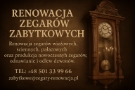 naprawa starych zegarów