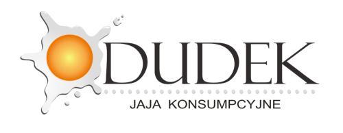DUDEK jaja konsumpcyjne