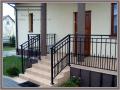Balustrady nowoczesne, poziome, stal czarna lub aluminium, na wymiar