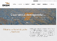 Strona internetowa z Kopalnia Łupka \"Księżyce\"