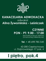 Falana Eleonora, adwokat. Kancelaria adwokacka