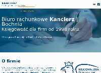 Strona internetowa z Biuro rachunkowe Kanclerz